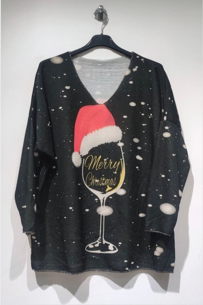 Plus size Christmas tops
