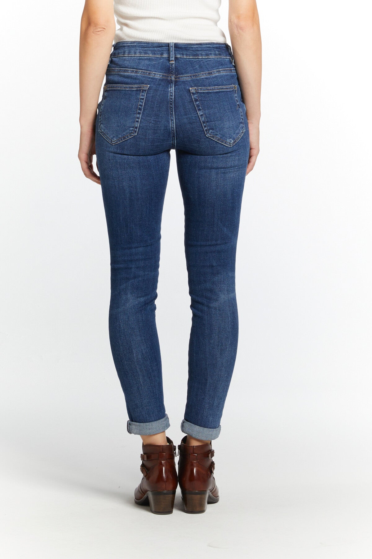 Stretch shape up skinny jeans