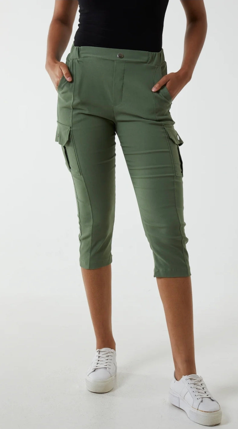 Cargo capri SIZE DOWN ONE