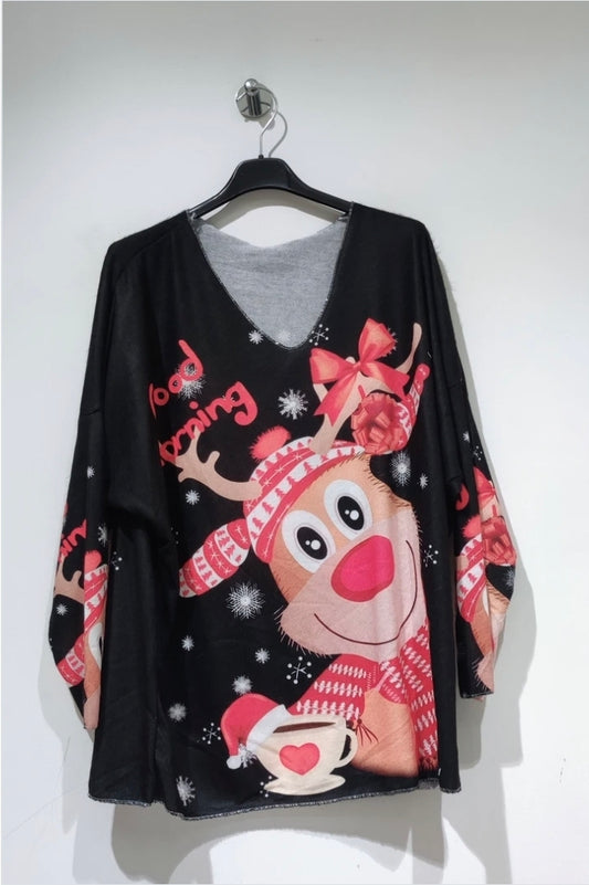 Plus size Christmas tops