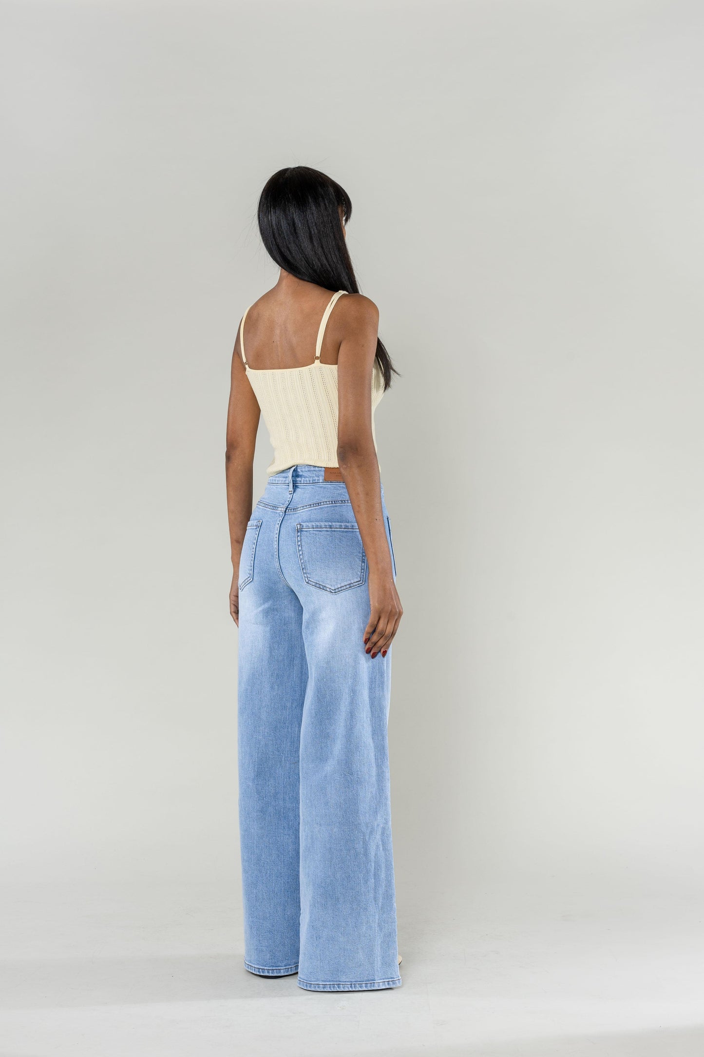 High waisted wide jeans TRUE TO SIZE